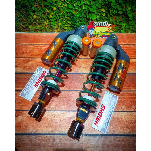 Shockbreaker Showa Advantage CNC Stell Klik Tabung Atas Ukuran 340Mm PCX 150 Lokal Nmax 155 Dll.
