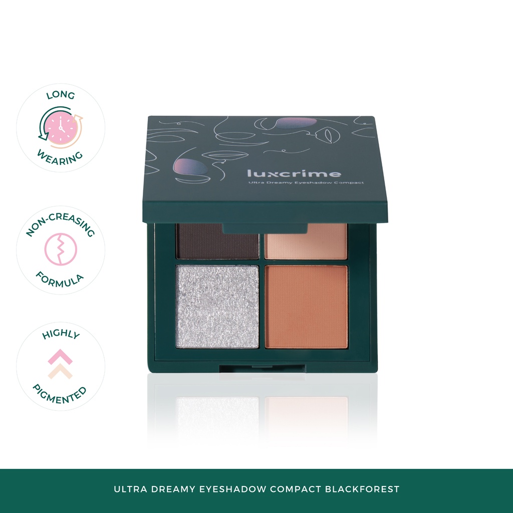 Luxcrime Ultra Dreamy Eyeshadow Compact Blackforest