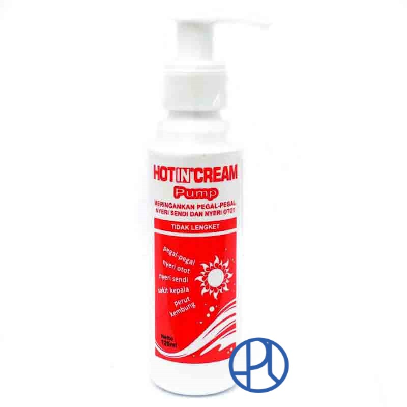 HOT IN CREAM ORIGINAL PUMP 120ML HOTIN 120 ML PUTIH