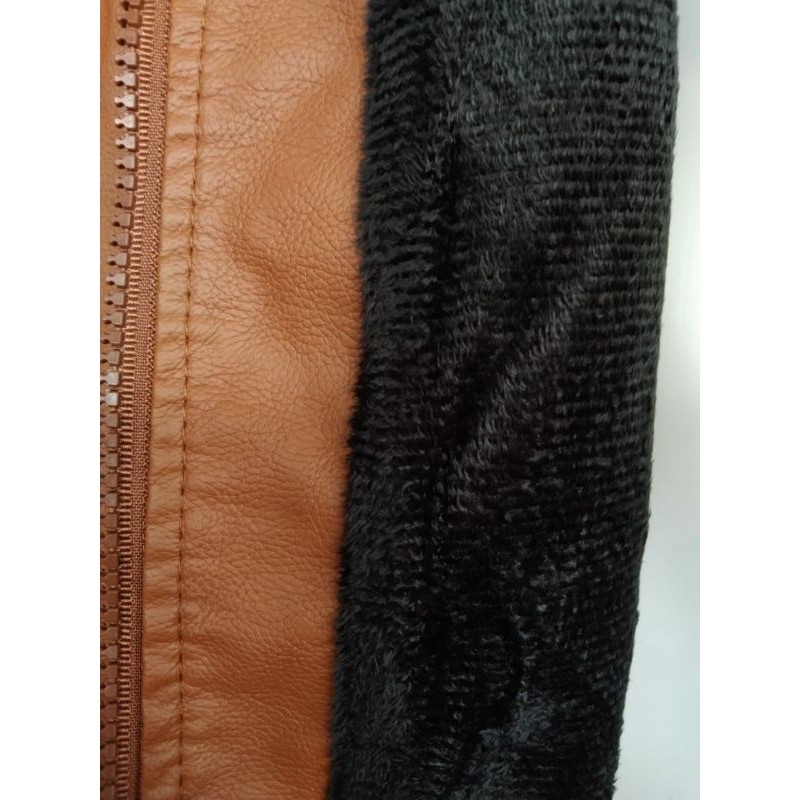 JAKET ZARA BOMBER PRIA IMPORT FULL KULIT