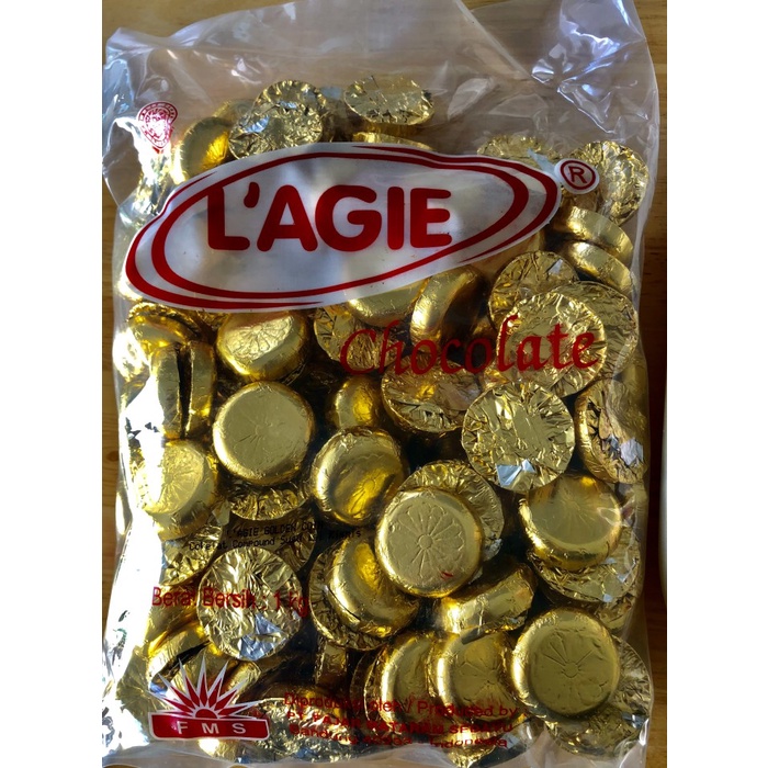 

COKLAT KOIN LAGIE, GOLDEN COIN LAGIE ISI KISMIS 1 KG