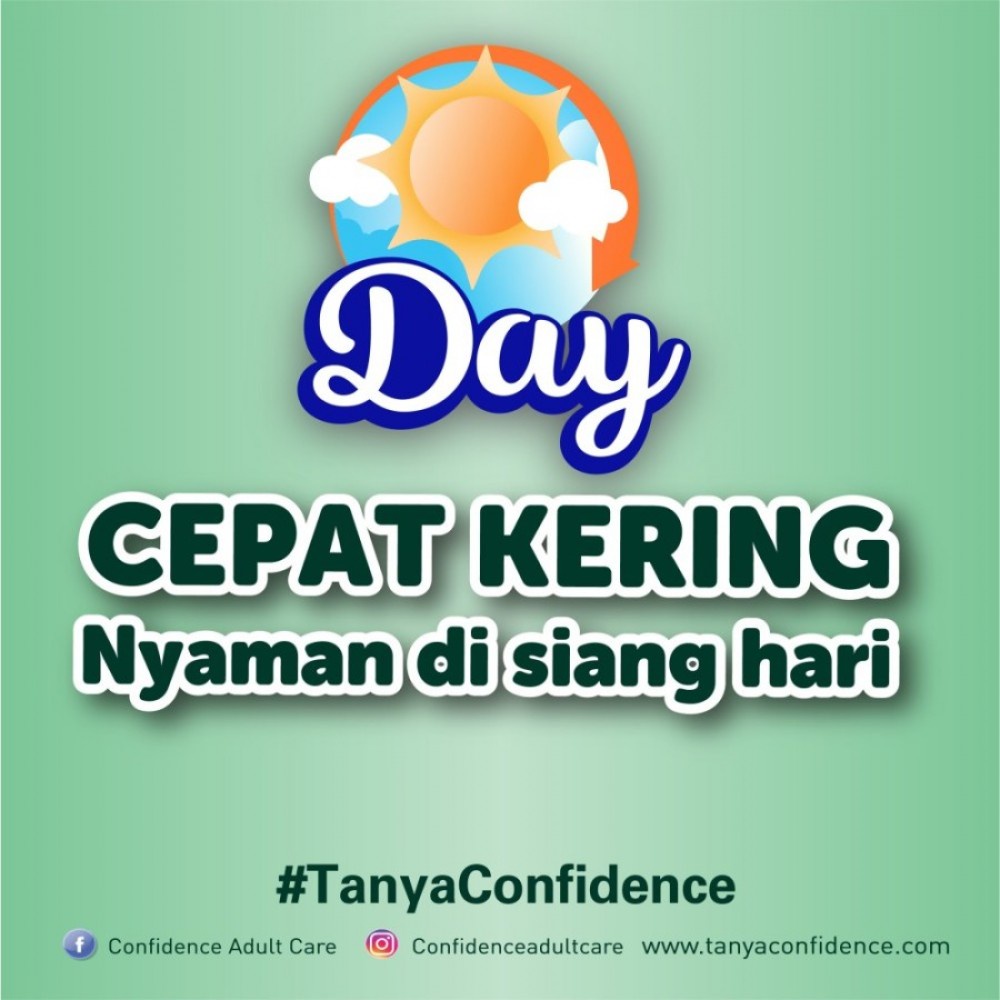 Confidence Popok Dewasa Classic Day - M 15