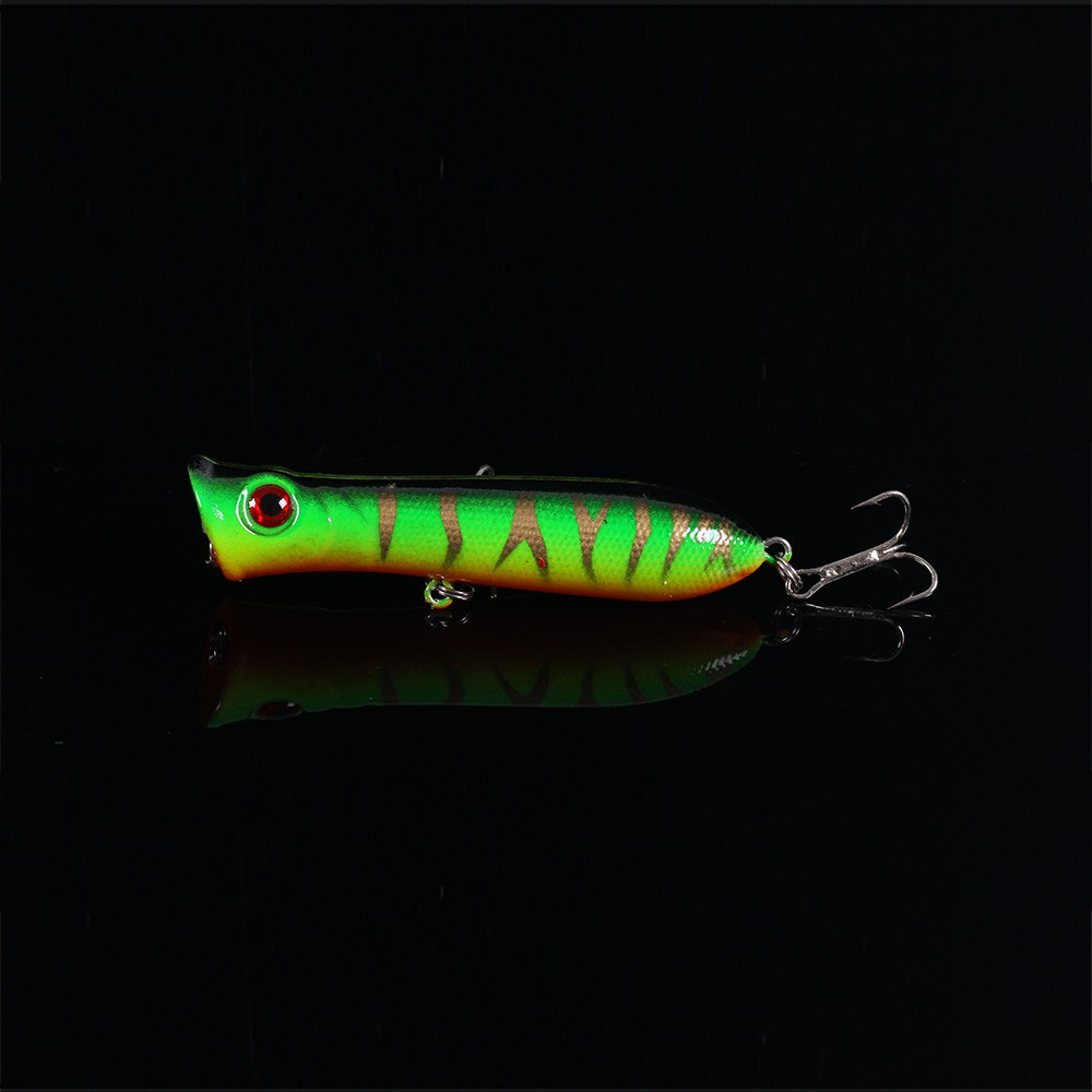 Hengjia 5pcs / Lot Umpan Pancing Hardlure Tiruan Bentuk Ikan Kecil / Popper / Pensil / Vib
