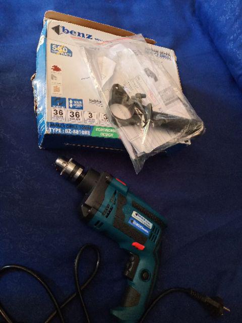 Bz-8810re Mesin Bor Tangan Beton Impact Drill 10 Mm 10mm Benz Bz 8810