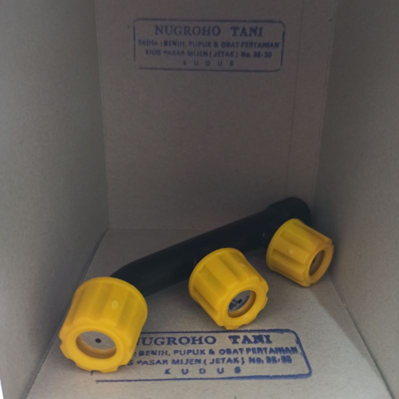 NOZZLE SPRAYER CABANG 3 / NOSEL SPRAYER  / SEPUYER CABANG 3