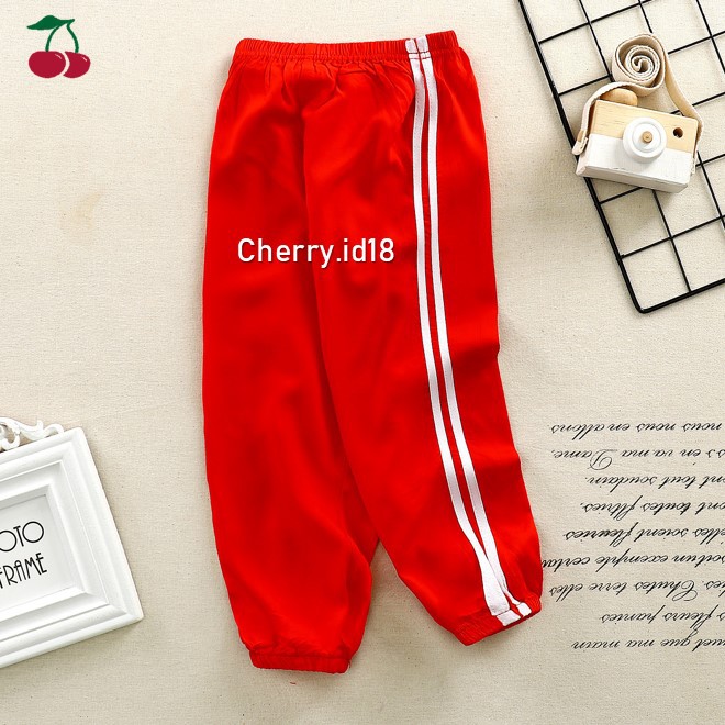 Cherry COD Celana Jogger Training Anak / Celana Jogger Anak / Celana Kain Anak Import - CT01