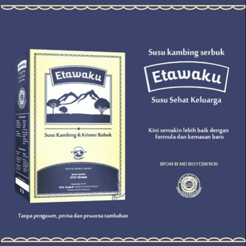 

ETAWAKU PLATINUM SUSU KAMBING ETAWA ORIGINAL AMPUH ATASI ASMA SESAK NAFAS