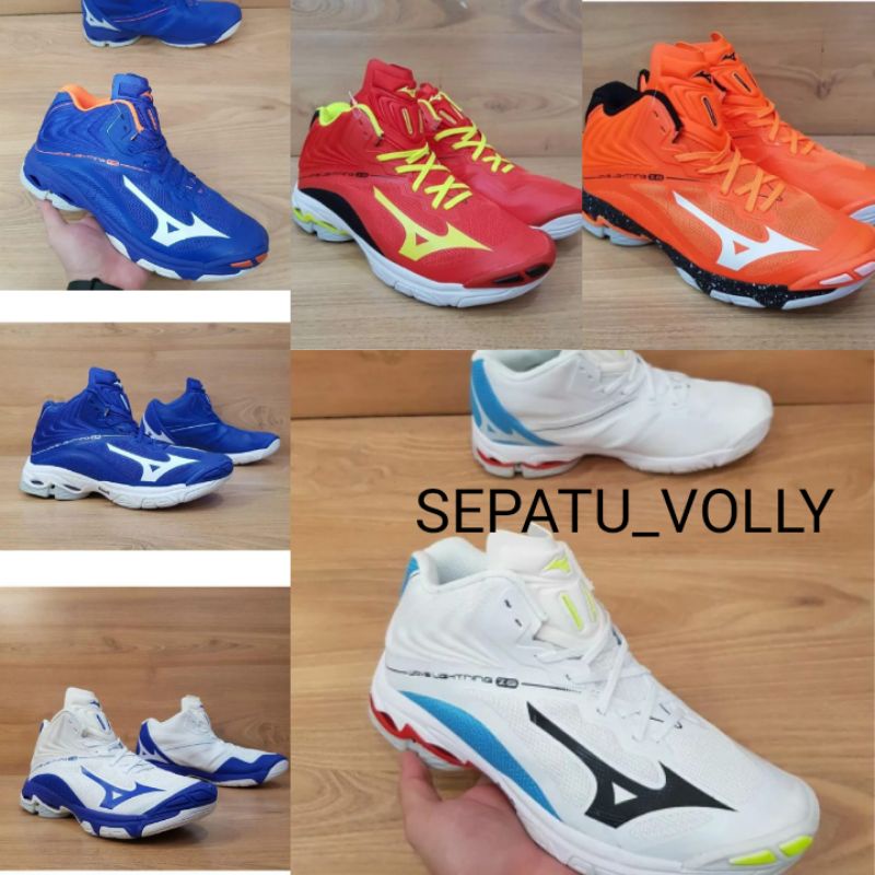 SEPATU VOLLY MIZUNO WLZ 6 MID GRADE ORI SUPER PREMIUM