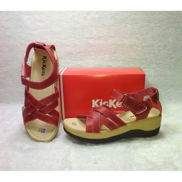 Sandal bangkol wedges kickers