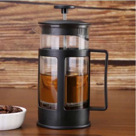 French Press Coffee Maker Tea Plunger  -  Alat Press Kopi Teh 350ML