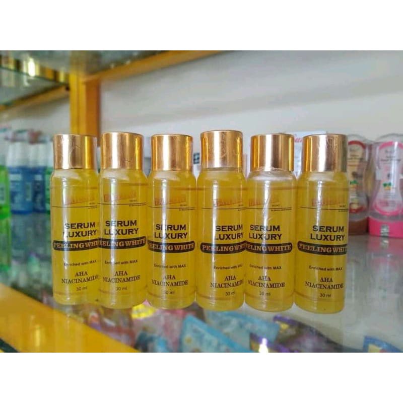 Lglow aha body serum/ aha peeling white / aha body peeling klinik / peeling