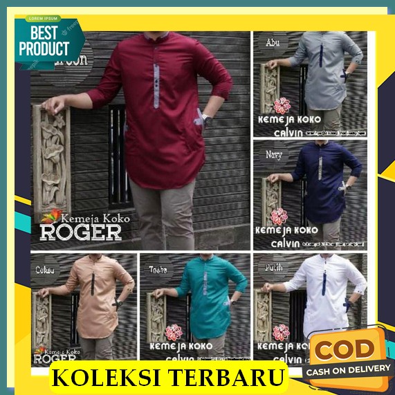 Koko Kurta Pria Lengan Pendek||Koko Orang Dewasa||Koko Terbaru||Koko Cowok Kekinian||Koko Cowok Leng