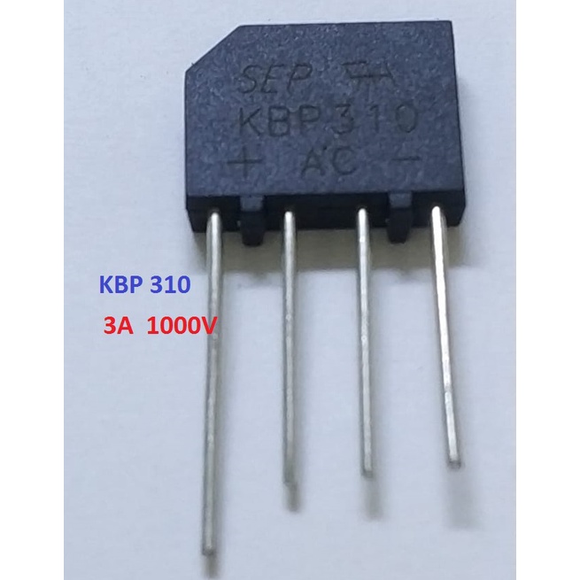 Dioda bridge Sisir 3A 1000V KBP310 KBP-310 KBP 310