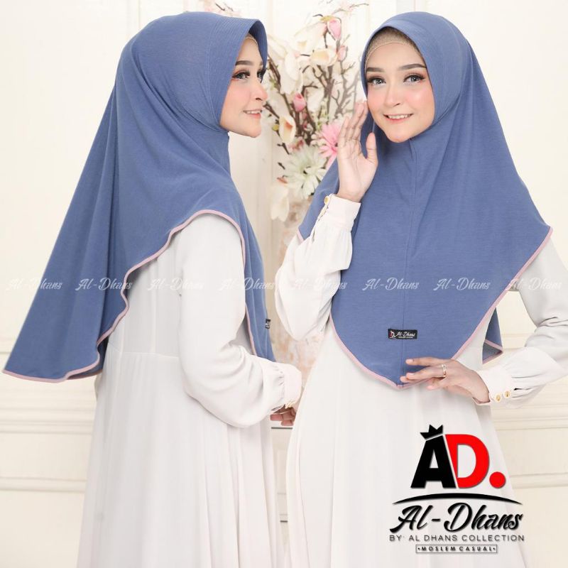 (Original Al-dhans) LUBNA LIST•• Kerudung Instan List•• Instan Bergo