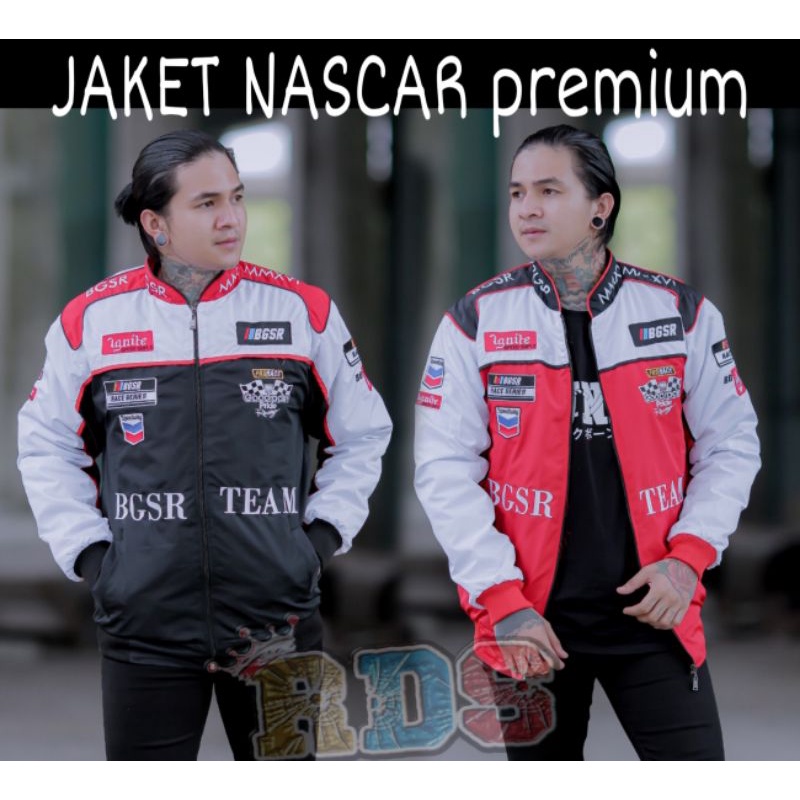 jaket nascar kualitas premium full bordir
