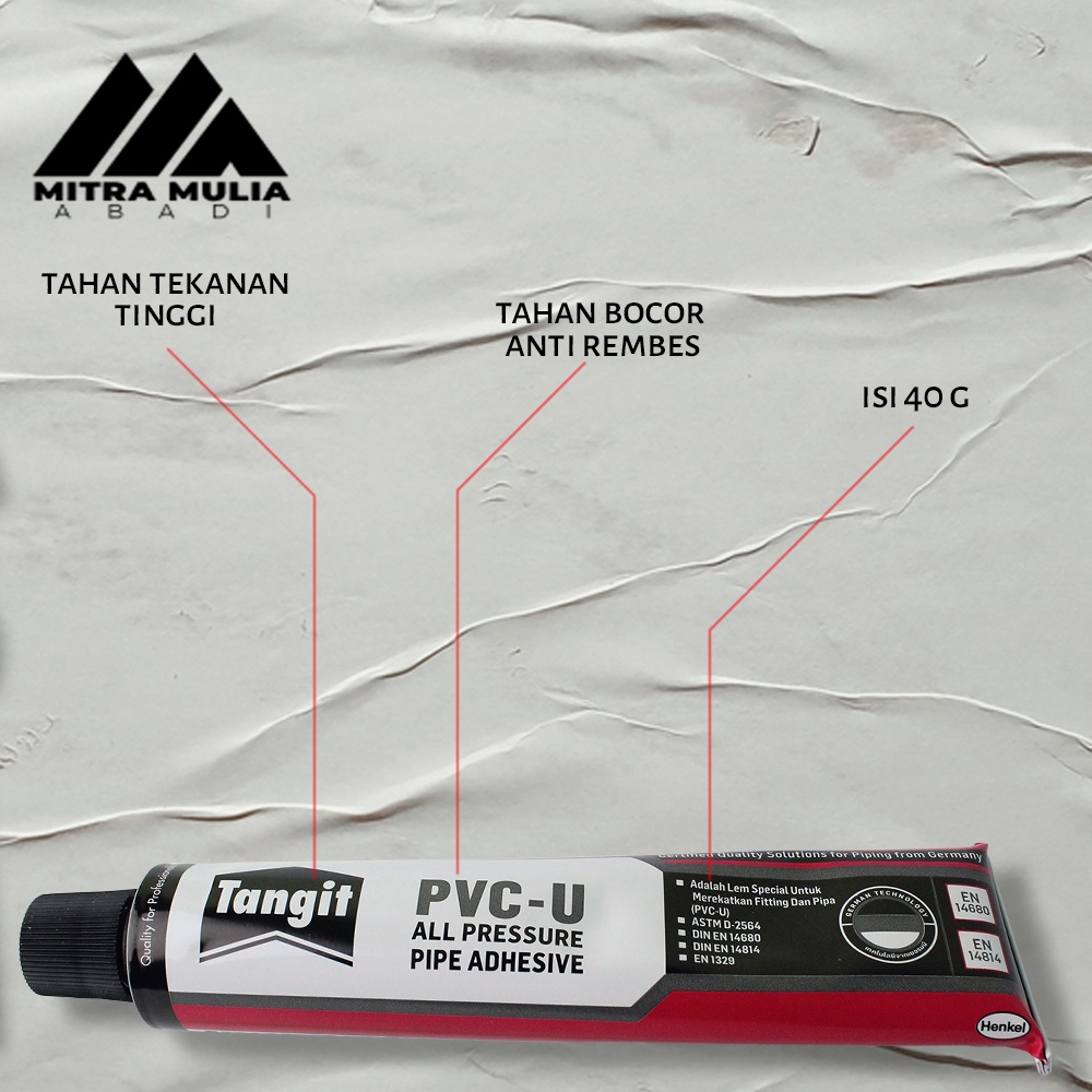 Lem PVC Tube Tangit / Lem Paralon Pipa tangit tube odol