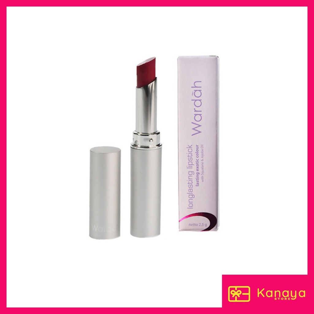 (BISA COD) Wardah Long Lasting Lipstick