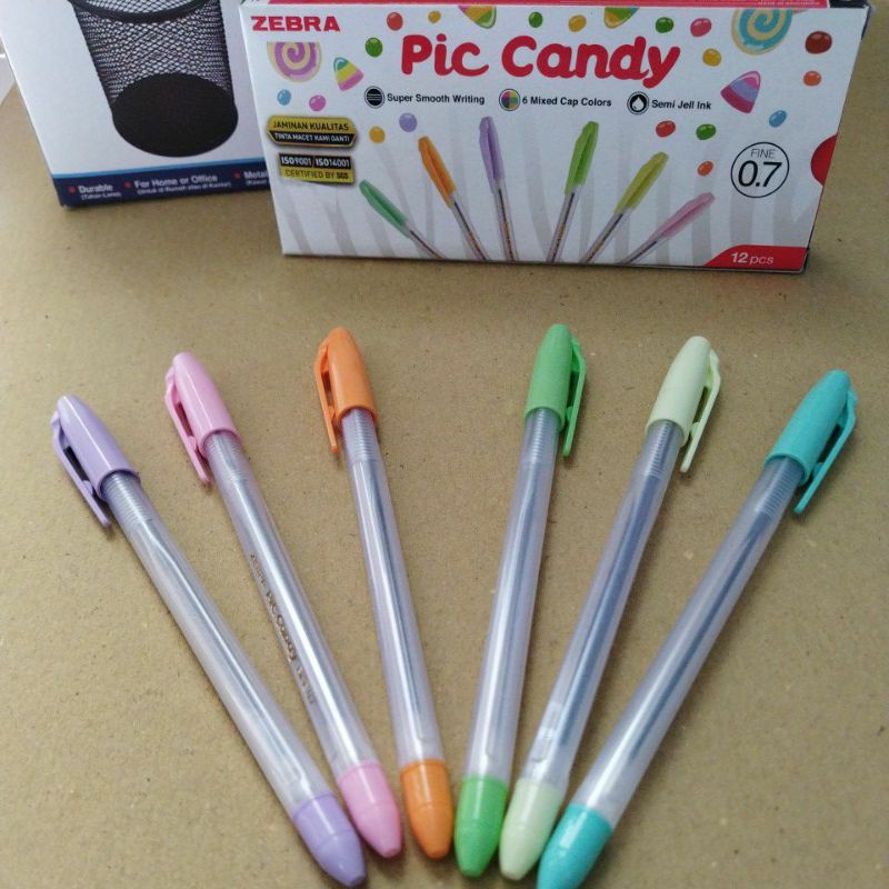 

BALLPOINT PIC CANDY ZEBRA ISI 12PCS