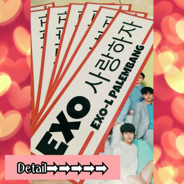 HANDBANNER UKURAN 47X15CM