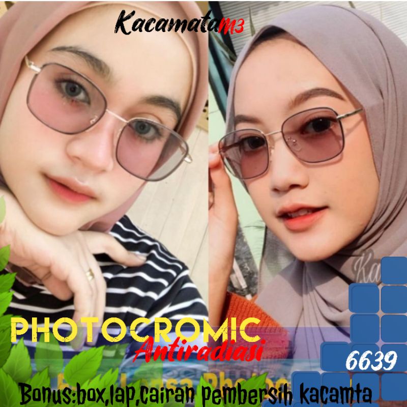 kacamata lensa photocromic antiradiasi boleh pilih yang blueray bisa normal minus plus cilinder tergantung permintaan sampai minus 5 cyl 2 harga masih sama tulis saja pesanan kaka di catatan saat order free box lap cairan pembersih kode 6639size 52-18-138