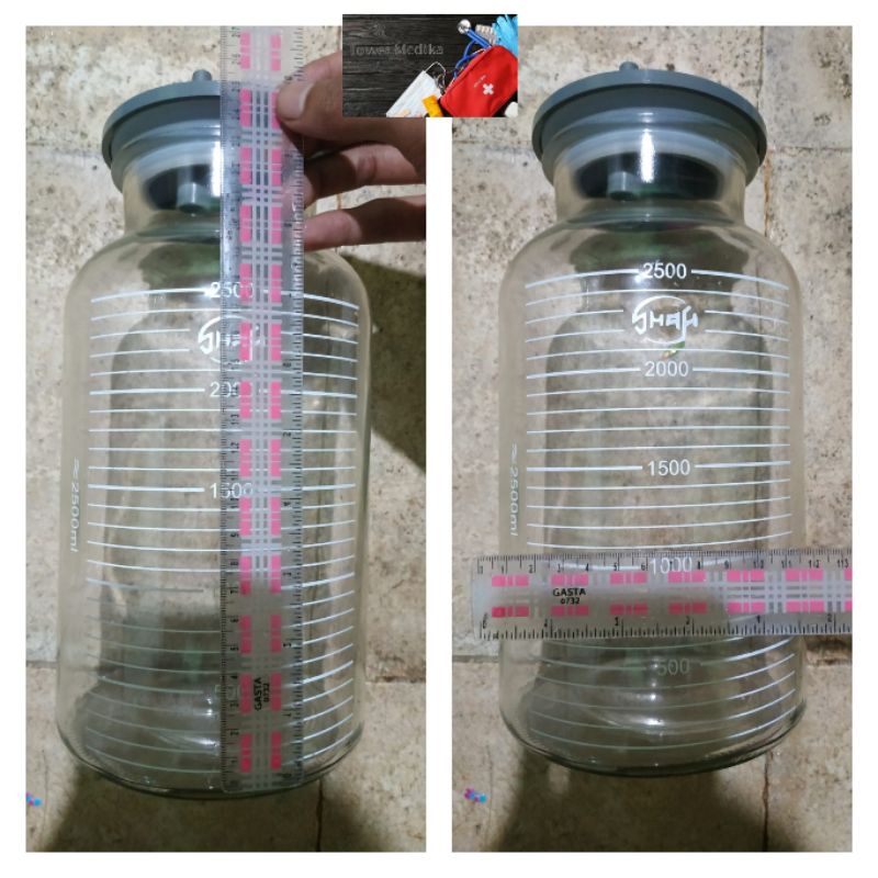 Botol tabung Suction 2500ml
