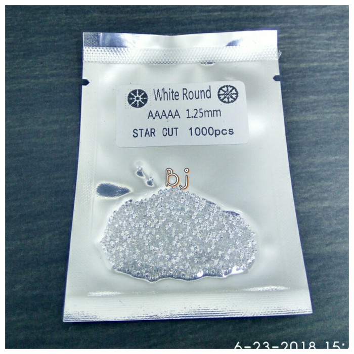 ( Original ) A5 Quality Cubic Zirconia 0.8-3.5mm 500 - 1000pcs per pack Syntetic Diamond zircon