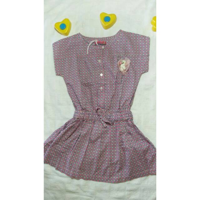 Baju dress anak umur 3-5 thn merk snoopy baby 100% original