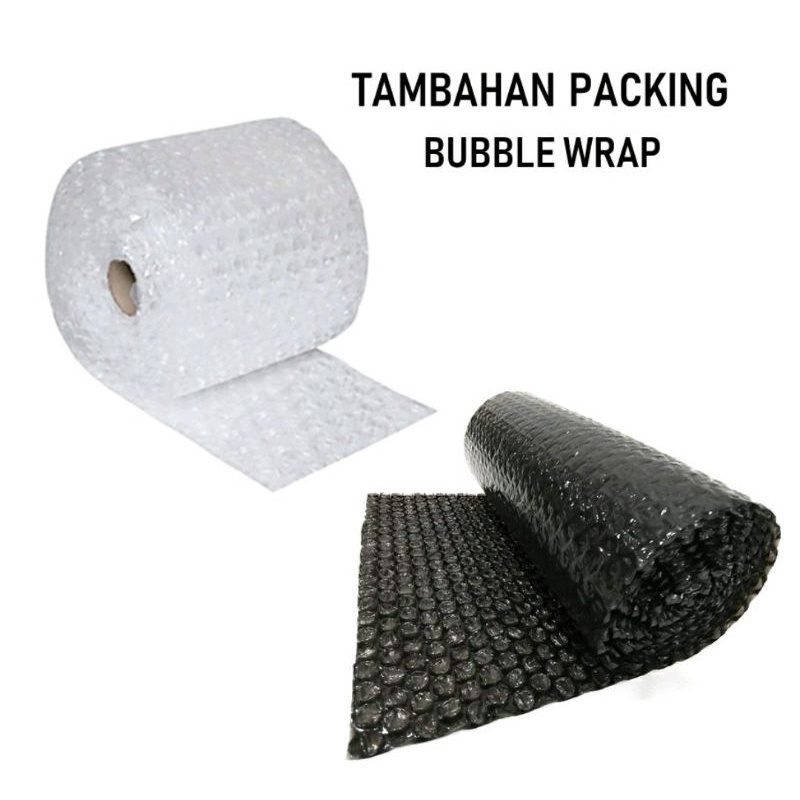 

bubble wrap tambahan packing