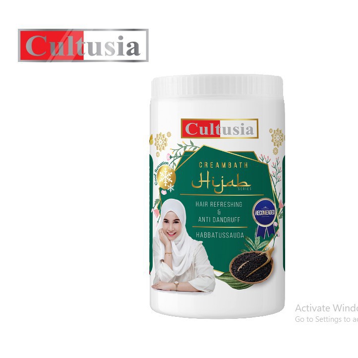 Cultusia Creambath Hijab Habbatusauda 1000 ml