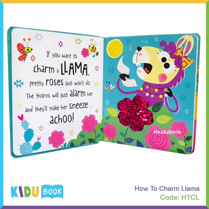 Buku Cerita Bayi dan Anak How To Charm Llama Kidu Toys