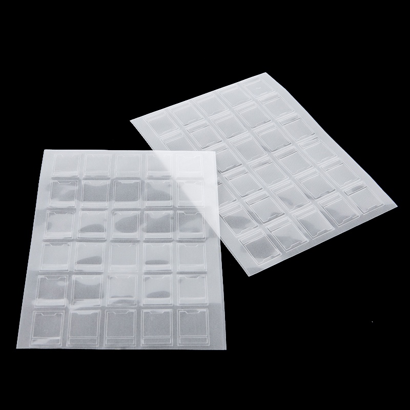 【Theredsunrisesiwy.id】120Pcs MX Switch Film For Mechanical Keyboard HTV Shaft Clear Inter Shaft Pads