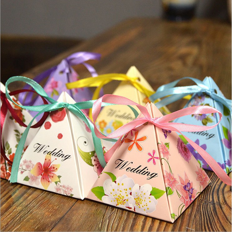 

Pyramid Candy Boxes
