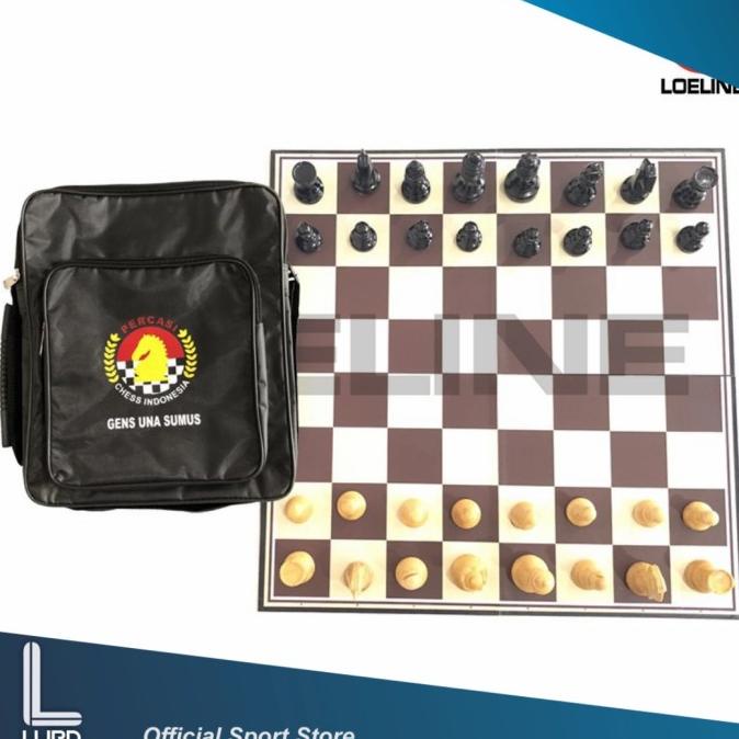 Catur kayu percasi standar internasional --Terbaru--