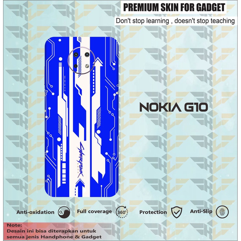 GARSKIN HANDPHONE 2PCS NOKIA G10  CYBERPUNK