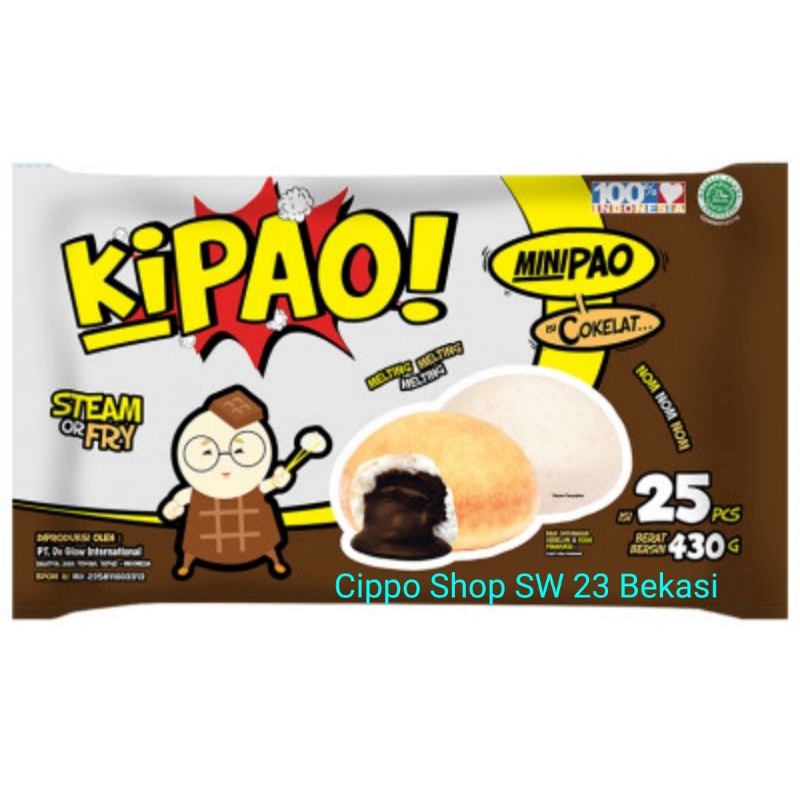 

Kipao Coklat Bakpao mini Isi 25pcs