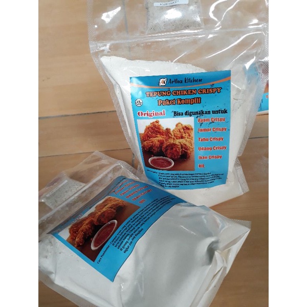 

TEPUNG CHIKEN KRISPI PAKET KOMPLIT