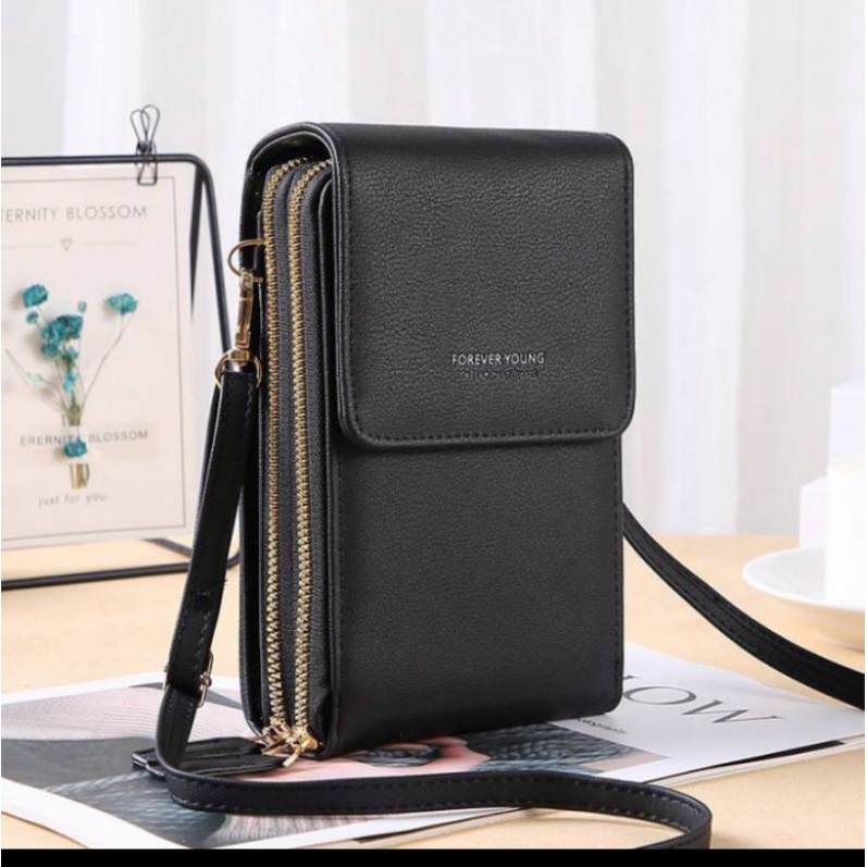 tas selempang hp wanita tas hp forever young korea