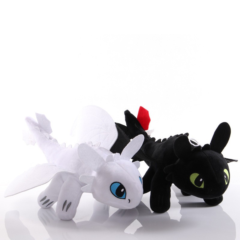Mainan Boneka Plush How To Train Your Dragon Ukuran 20-50CM Untuk Hadiah Anak