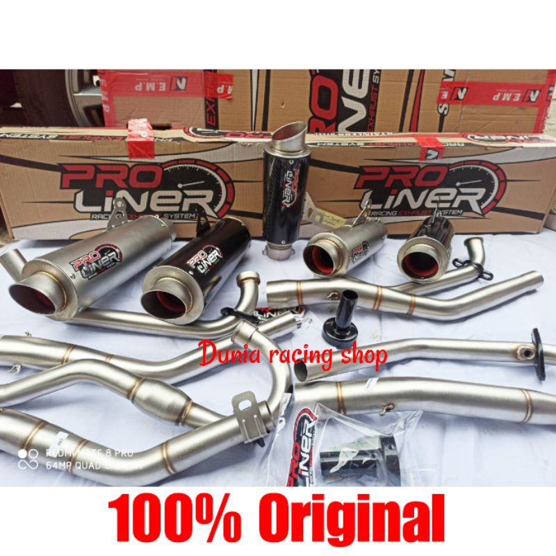 Knalpot Proliner Pro liner TR 1 R New CBR 150 K45 CBR 150 K46 Facelift New CB 150 New CBR CB 150 Old Fullset