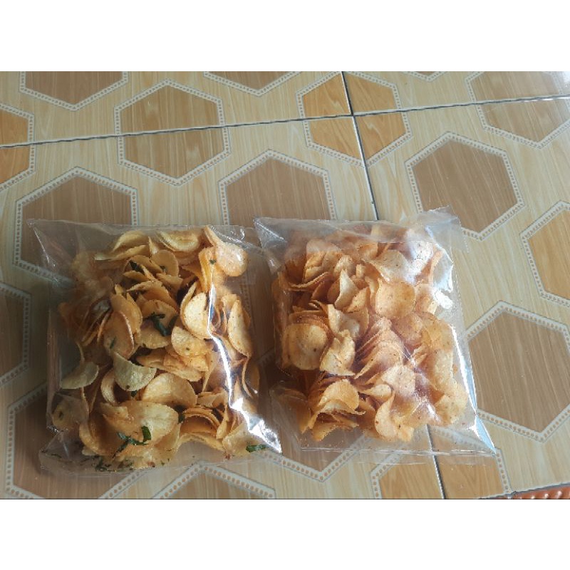 

Cemilan keripik singkong aneka rasa 250gram