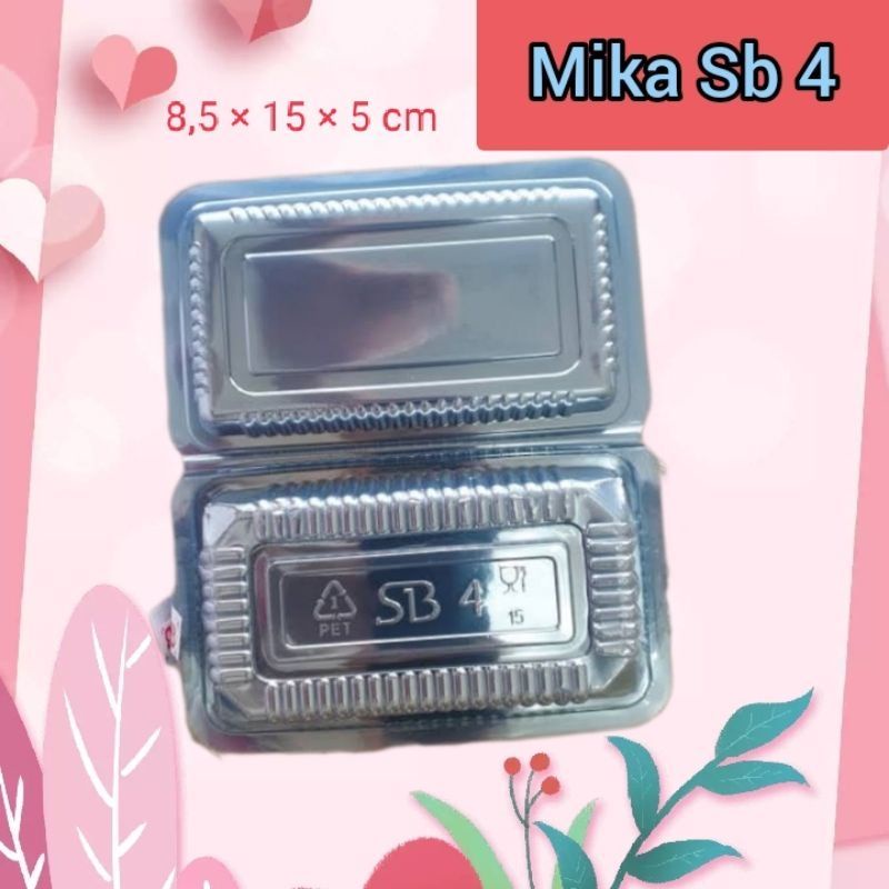 Plastik Mika Kue & Aneka Jajanan, Mika Sb 4