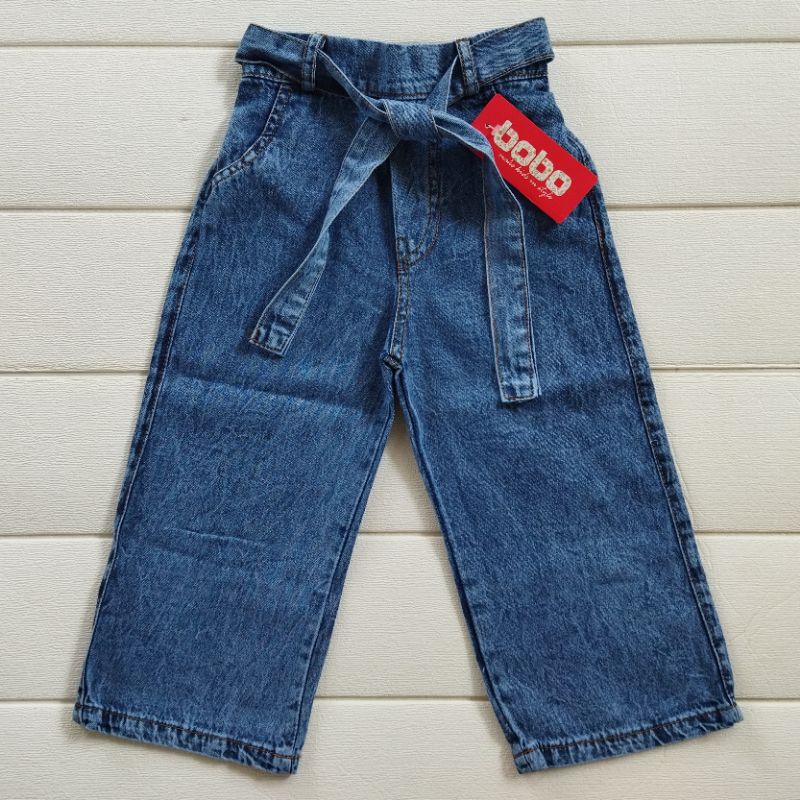 KULOT ANAK PEREMPUAN JEANS 3 - 6 TAHUN