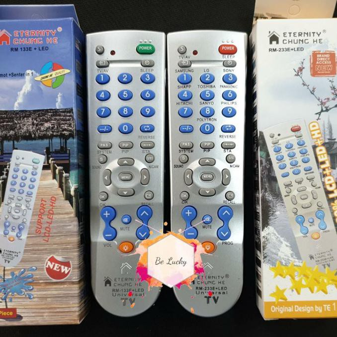 Ready&Siapkirim Remot Tv Universal / Remote Multi Fungsi / Chunghe Rm 133+Led