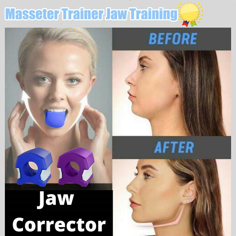 {LUCKID}Jawline Exerciser Jawlineme Exercise Fitness Ball Neck Face Toning Jawzrsize Jaw