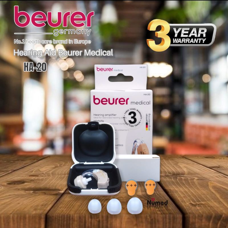 Alat Bantu Dengar Original Beurer HA 20 / Hearing Aid Beurer HA20 Bergaransi Resmi 3 Tahun