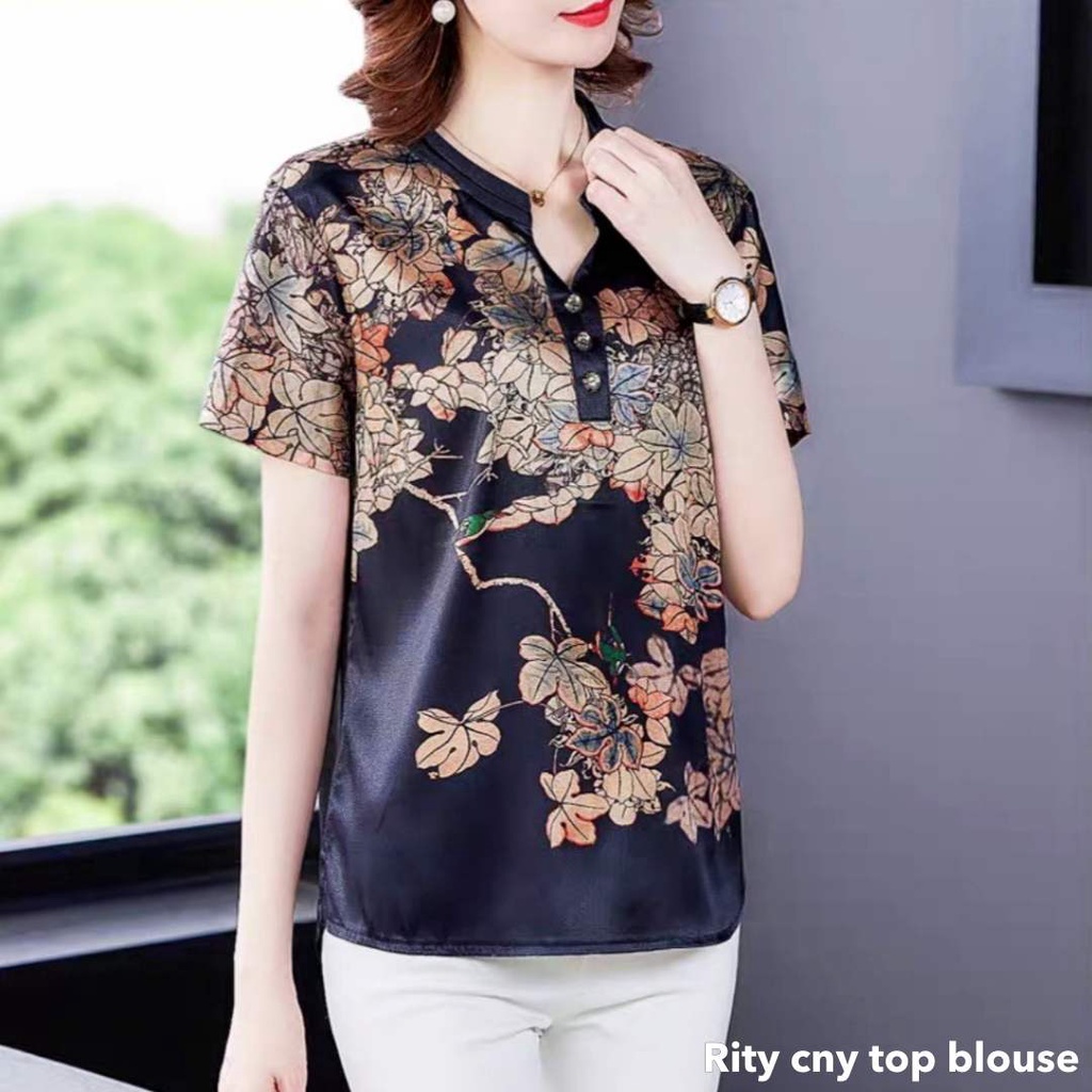 Rity cny top blouse - Thejanclothes