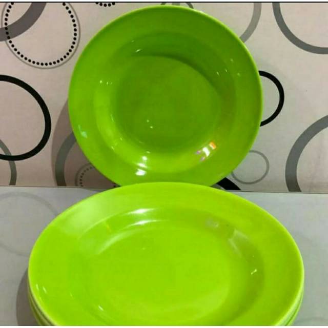 Piring Saji , Melamin , 9 in , Piring Melamin , Piring Melamine