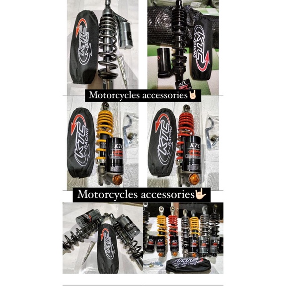 shockbreaker ktc tabung bawah full titanium matic single shock ktc ekstrim sok matic beat mio vario 