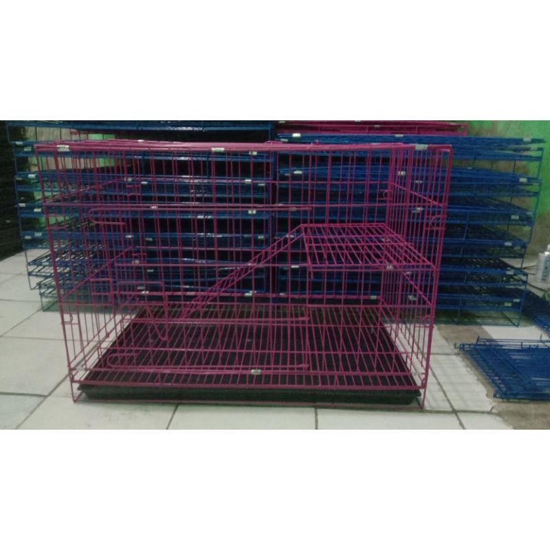 Jual kandang ukuran 75x45 tingjat 1. IndonesiaShopee Indonesia