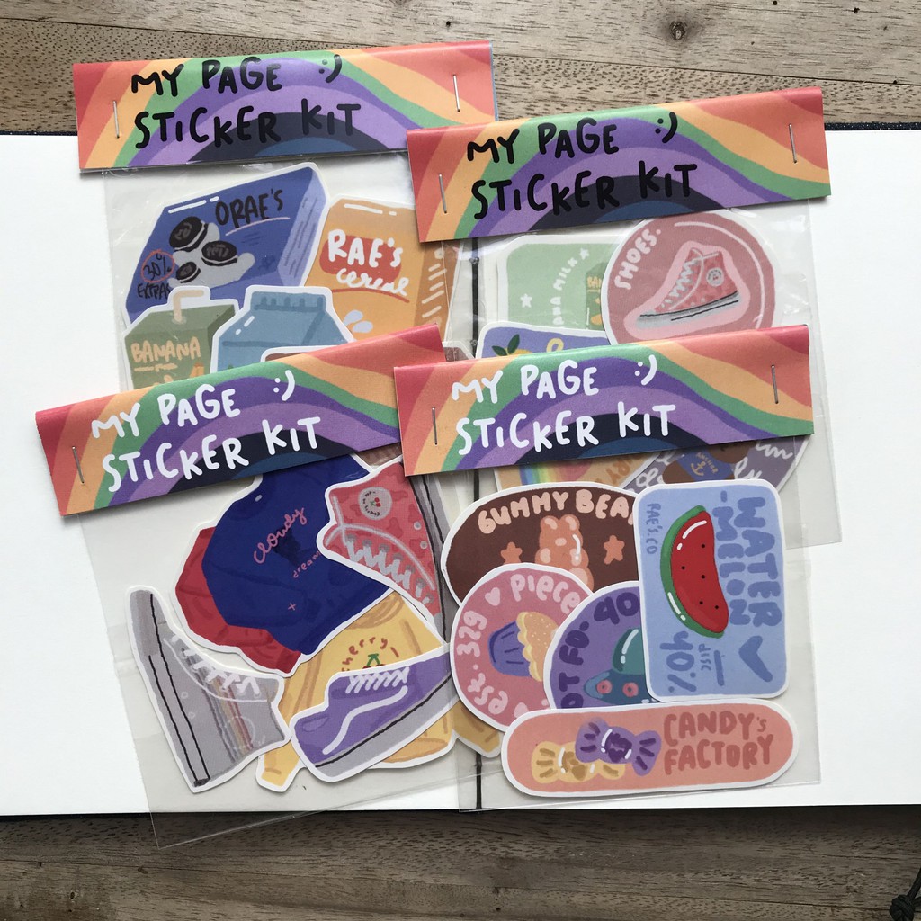 

MYPAGE Sticker Pack / Stiker Die Cut